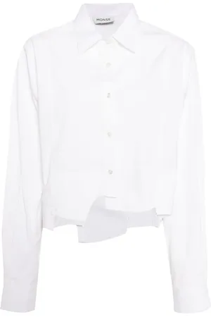 MONSE Deconstructed poplin shirt