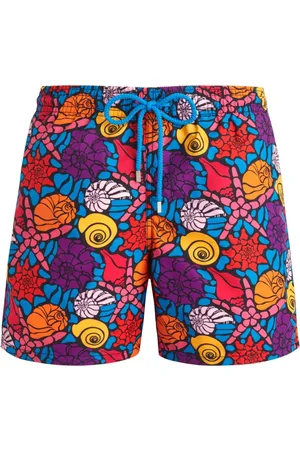 Vilebrequin Noumea graphic-print swim shorts