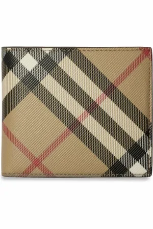 Burberry Vintage check-pattern bi-fold wallet