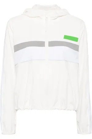 Ganni Logo-appliqué zip-up track jacket