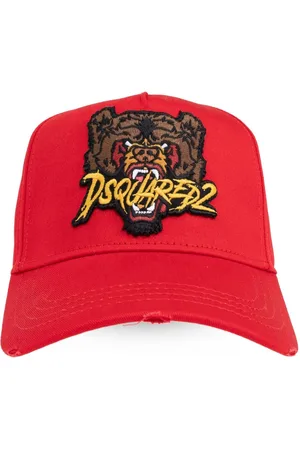 Dsquared2 Tiger-appliqu?? baseball cap