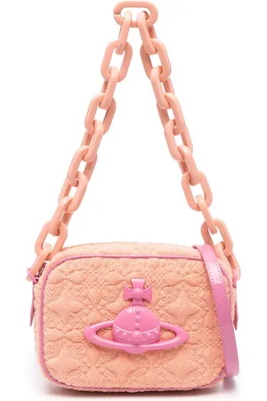 Vivienne Westwood Marianna terry-cloth shoulder bag