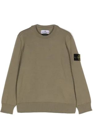 Stone Island Compass-badge wool jumper