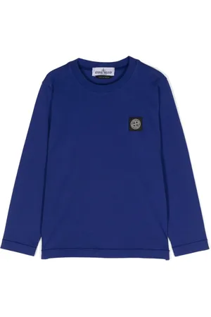 Stone Island Compass-appliqu?? cotton sweatshirt
