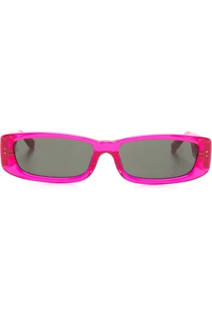 Linda Farrow Talita rectangle-frame sunglasses