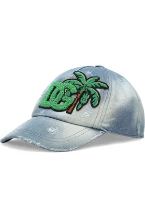 Dolce & Gabbana Logo-embroidered cotton cap