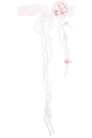 Amaya Floral-appliqu?? lace belt