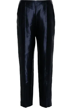 Giorgio Armani Seam-detail satin trousers