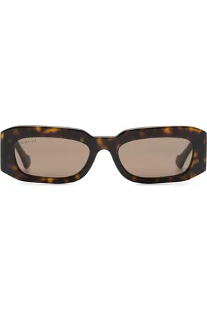 Gucci Rectangle-frame sunglasses