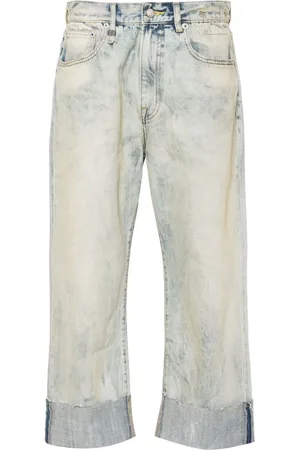 R13 Cuffed boyfriend jeans