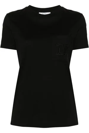 Max Mara Logo-embroidered cotton T-shirt