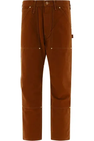 HUMAN MADE Straight-leg gold-toned hardware trousers