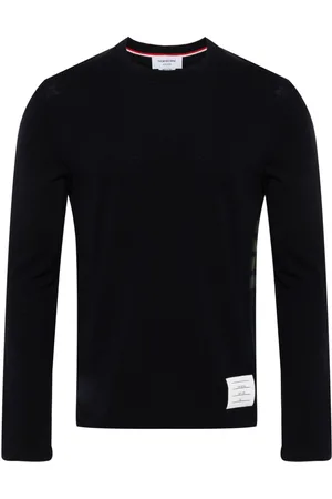 Thom Browne 4-Bar Stripe intarsia-knit jumper