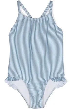 KNOT Michelle striped swimsuit