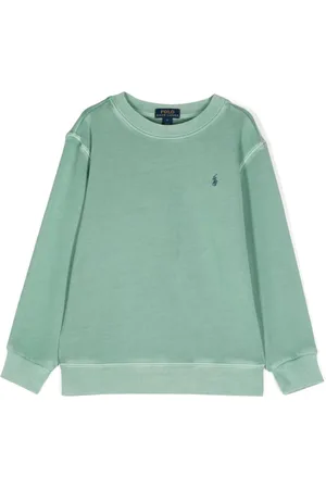 Ralph Lauren Polo Pony-embroidered crew-neck sweatshirt