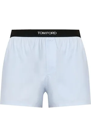 Tom Ford Logo-waistband cotton boxer shorts