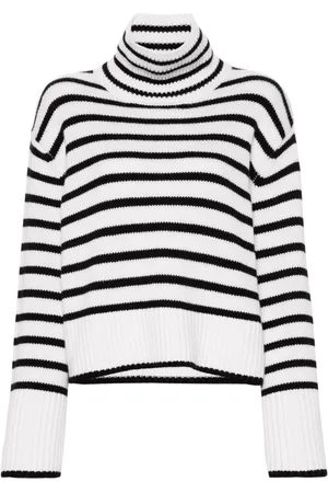 Lisa Yang Fleur striped cashmere jumper