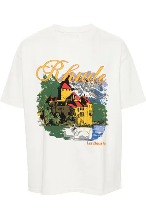 Rhude Logo-print cotton T-shirt