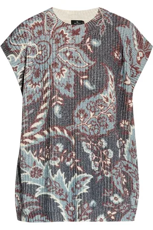 Etro Paisley-print wool top