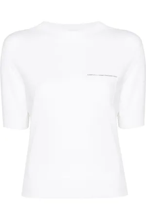 PESERICO SIGN Bead-embellished knitted top