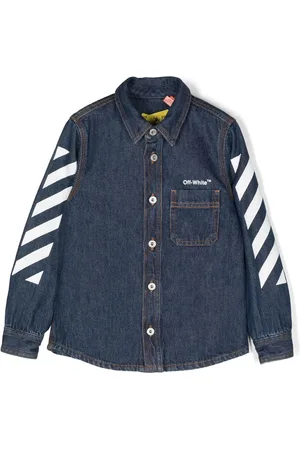 OFF-WHITE Logo-print long-sleeve shirt