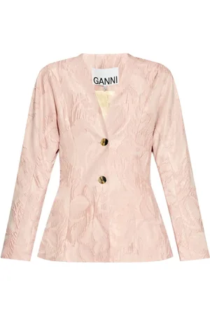 Ganni Textured cloqu?? jacket