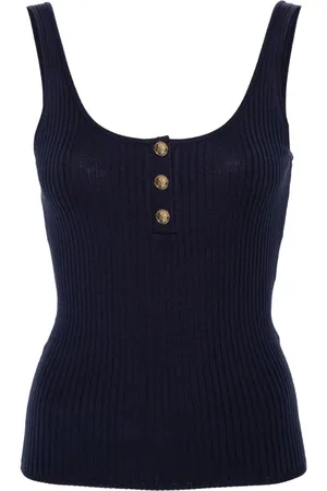 Sandro Ribbed-knit tank top