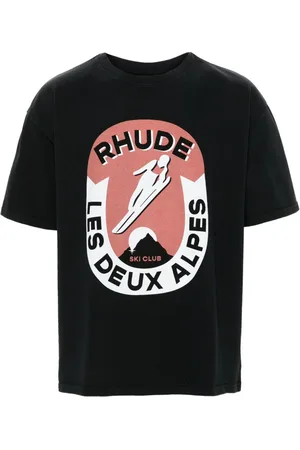 Rhude Logo-print cotton T-shirt
