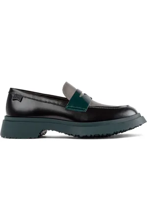 Camper Walden mismatched colour-block loafers