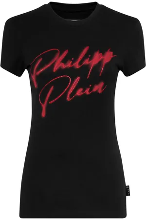 Philipp Plein Crystal-embellished cotton T-shirt