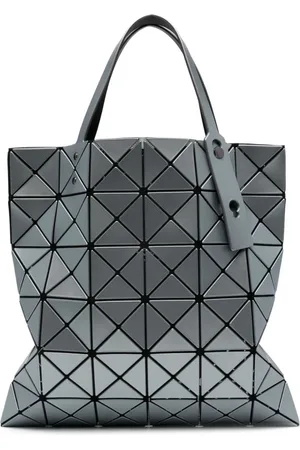 Issey Miyake Geometric-panelled tote bag