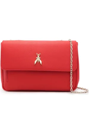 Patrizia Pepe Logo-plaque leather shoulder bag