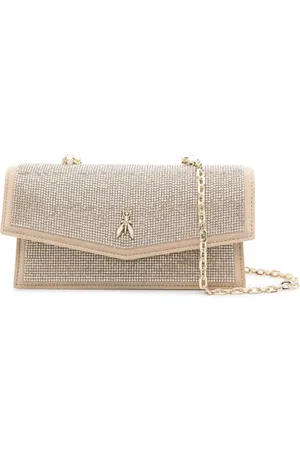 Patrizia Pepe Fly Bamby rhinestone-embellished shoulder bag