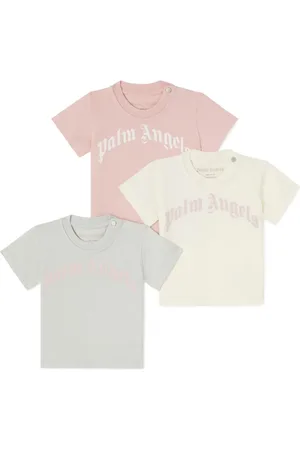 Palm Angels Logo-print cotton T-shirts (set of two)