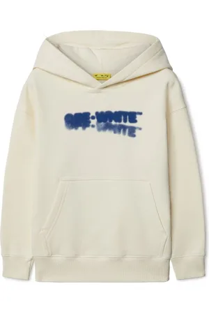 OFF-WHITE Arrow Faded cotton hoodie