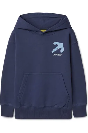OFF-WHITE Arrow Acrylic cotton hoodie