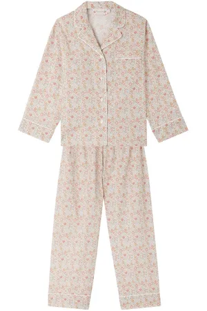 BONPOINT Dormeur floral-print pyjama and pouch set