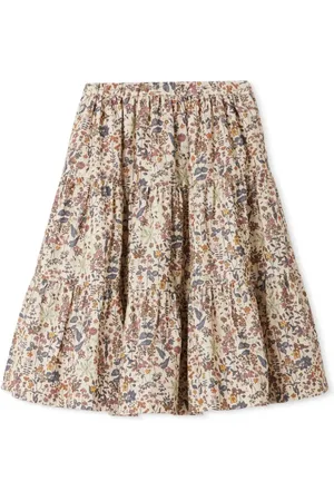 BONPOINT Lise floral-print skirt