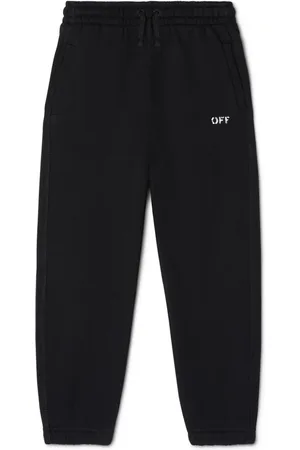 OFF-WHITE Off Stamp cotton track pants