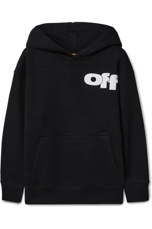 OFF-WHITE Type Graphic cotton hoodie