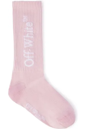 OFF-WHITE Bookish logo-jacquard socks