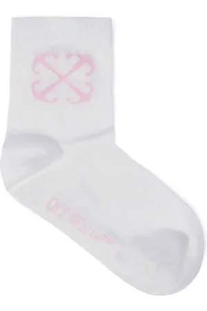 OFF-WHITE Arrow logo-jacquard socks
