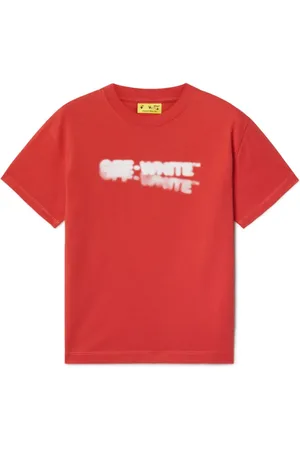 OFF-WHITE Arrow Faded cotton T-shirt