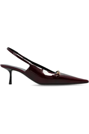 Saint Laurent Slingback 60mm patent-leather pumps