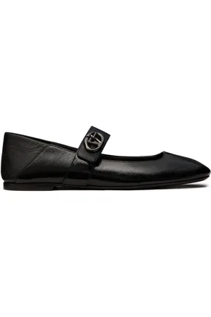 VALENTINO GARAVANI VLogo Locker Mary-Jane ballerina shoes