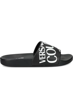 VERSACE Logo-printed slides