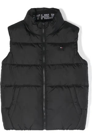 Tommy Hilfiger Essential logo-embroidered padded gilet
