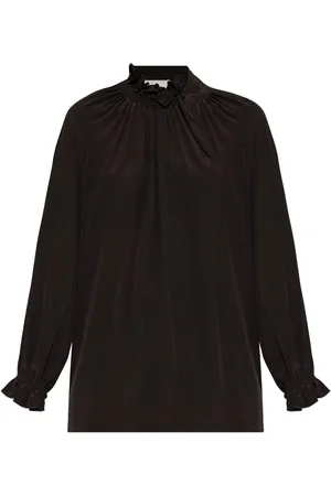 Victoria Beckham Draped silk blouse