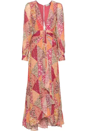 RIXO London Meera patchwork-design