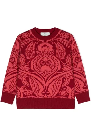 Etro Intarsia-knit wool jumper